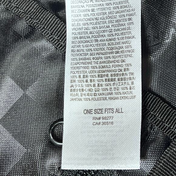 Vans Ward Crossbody Pack Bag Checkered Orange White Zippers Belt Fanny Pack New - Picture 10 of 12